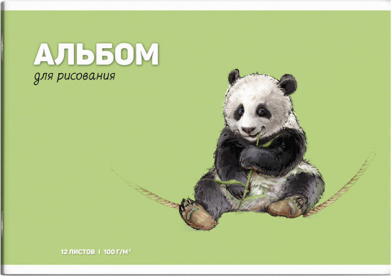 Альбом для рисования «Панда»