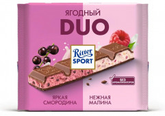 Шоколад с ягодами и йогуртом «Fruity Duo»