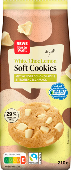 Мягкое печенье с белым шоколадом «Soft Cookies White Choc»
