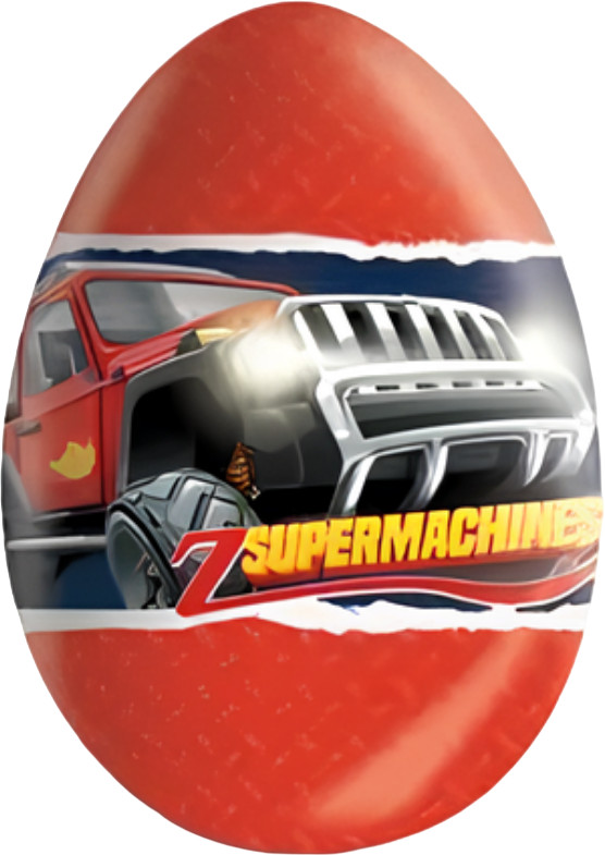 Яйцо шоколадное с сюрпризом «Supermachines. Супермашины» | Zaini