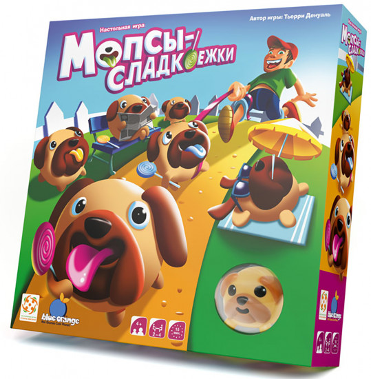 Игра настольная «Мопсы-сладкоежки»
