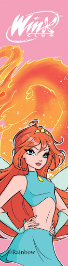 Закладка с резинкой «Winx. Блум»