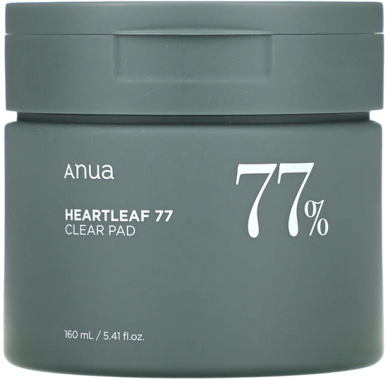 Диски для лица очищающие «Heartleaf 77% Clear Pad»