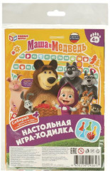 Игра-ходилка на блистере «Маша и Медведь»