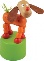 Дергунчик "Собачка" | Мир деревянных игрушек