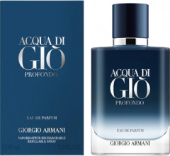 Парфюмированная вода «Acqua Di Giò Profondo Refillable»