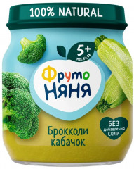 Пюре овощное «Брокколи и кабачок»