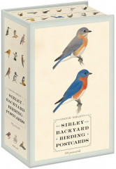 Sibley Backyard Birding Postcards. 100 Postcards