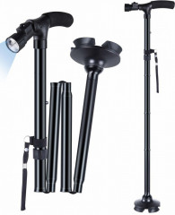 Складная трость с фонариком «Trusty Cane»