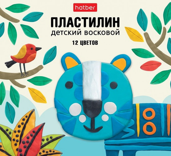 Пластилин восковой «Тигра»