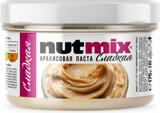 Паста арахисовая сладкая