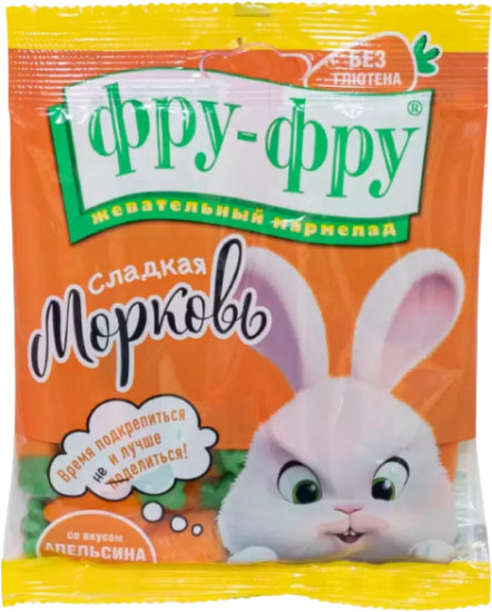 Мармелад жевательный «Морковки»