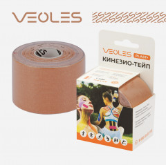 Кинезио-тейп для наложения на кожу лица и тела с усиленной фиксацией