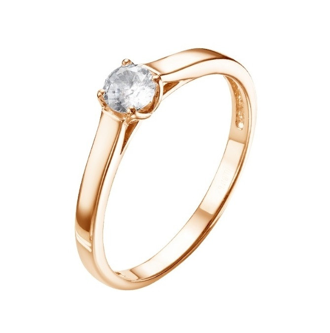 Кольцо из серебра с цирконием | Family Jewelry