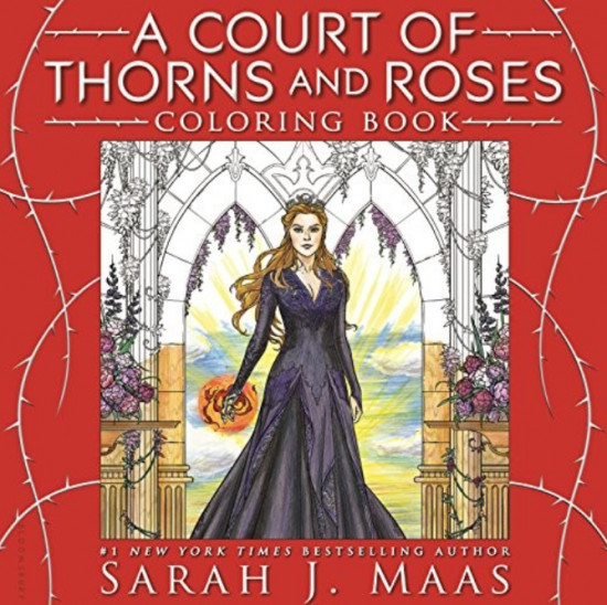 A Court of Thorns and Roses Coloring Book