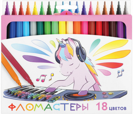Фломастеры «Единорог»