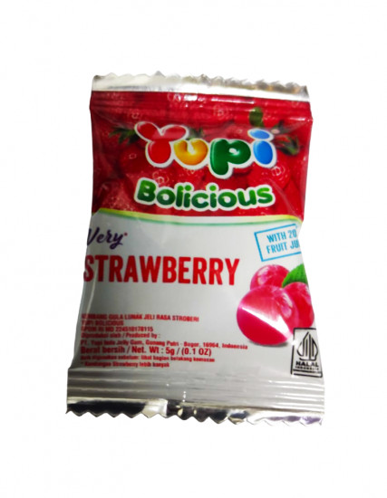 Мармелад жевательный «Bolicious Клубника»