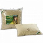 Подушка «Бэлио» (50х70 см, верблюжья шерсть, чехол: тик)