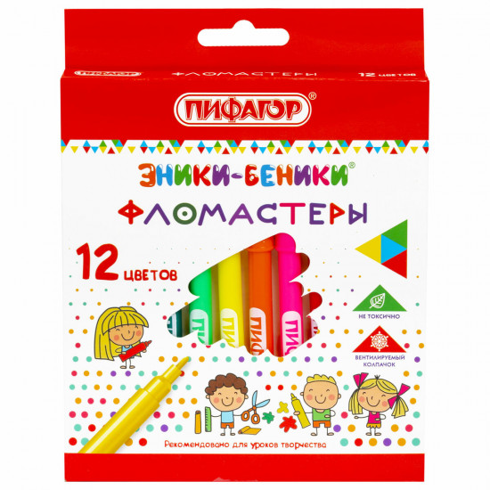 Набор фломастеров «Эники-Беники»