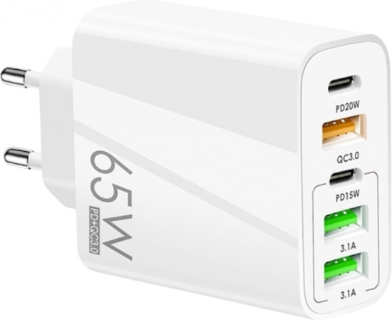 Универсальный переходник, 3 USB + 2 PD