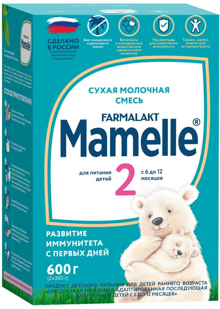 Смесь молочная сухая | Mamelle