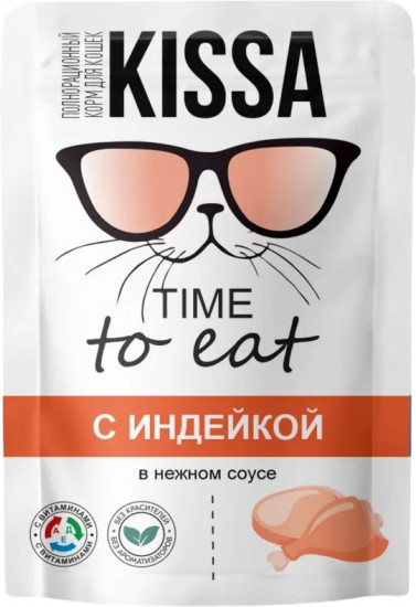 Корм для кошек влажный «Индейка в соусе»