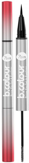 Подводка для глаз 2 в 1 «B.Color подводка», оттенок 01 Magic Wand