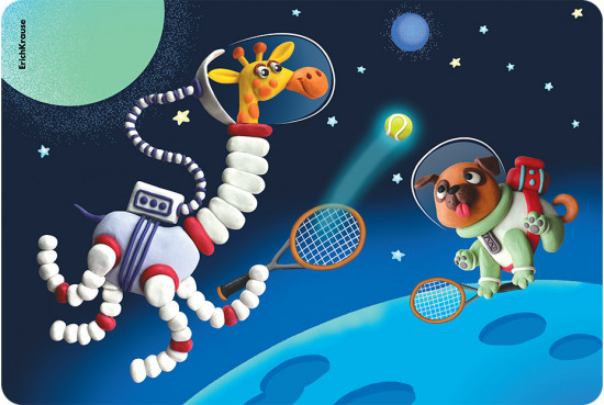 Подкладка настольная «Space Animals»