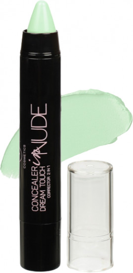 Корректор для лица «Dream touch» 2 в 1 104 Green/Зеленый