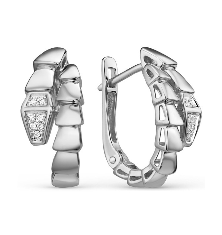 Серьги из золота с бриллиантами | Family Jewelry
