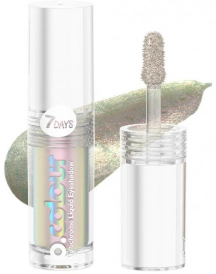 Тени для век «B.Color Multichrome Liquid Eyeshadow», оттенок 05 Diamond
