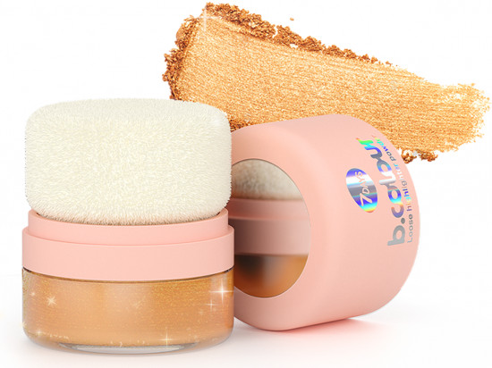 Хайлайтер для лица и тела «B.colour Loose highlighter powder», оттенок 01 Brightest Star