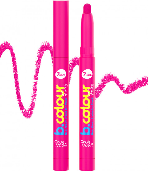Тени для век неоновые «Neon cream eyeshadow pencil», оттенок 02 Fairy