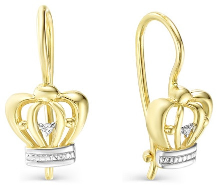 Серьги из золота с бриллиантами