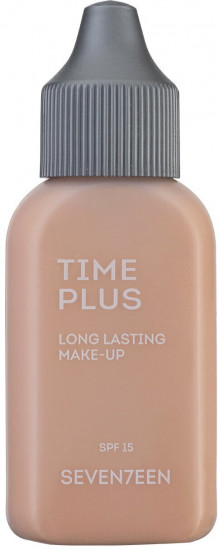 Тональный крем для лица матовый увлажняющий SPF15 «Time Plus», оттенок 04 Средний беж