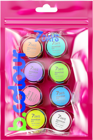 Набор подводок для глаз светящихся «UVglow Neon Pastel», оттенок 12 Spirit Of Pastel