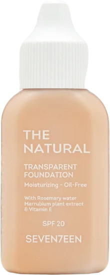 Тональный крем «The Natural Transparent Foundation», оттенок 02