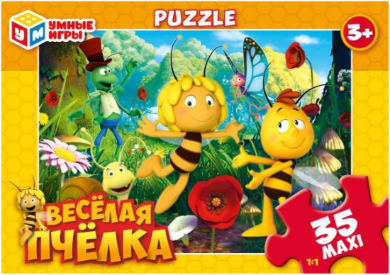 Пазл «Веселая пчелка»