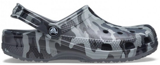 Клоги унисекс Classic Printed Camo Clog
