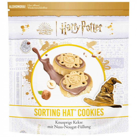 Бисквитное печенье с фундучно-шоколадной пастой Harry Potter «Сортировочная шляпа»