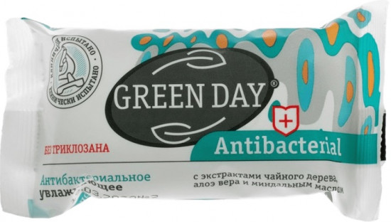 Мыло антибактериальное увлажняющее с экстрактами алое вера, чайного дерева и миндальным маслом