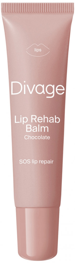 Бальзам для губ с ароматом шоколада «Lip Rehab Balm» | Divage