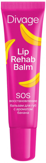 Бальзам для губ с ароматом банана «Lip Rehab Balm»