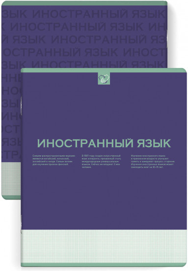 Тетрадь предметная «Иностранный язык»