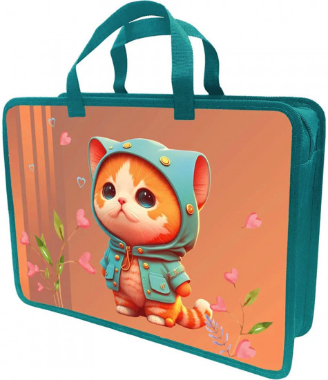 Папка-портфель «Мой милый котик»