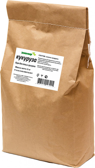 Корм для птиц и грызунов «Кукуруза»