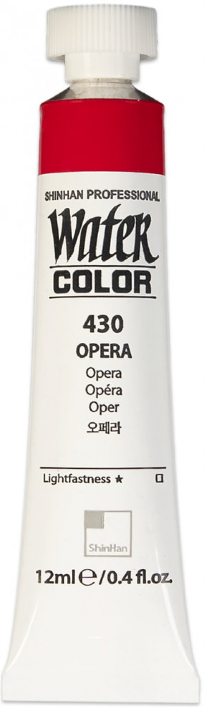 Краска акварельная «Watercolour», 420 Розовая Опера | Professional | ShinHan Art