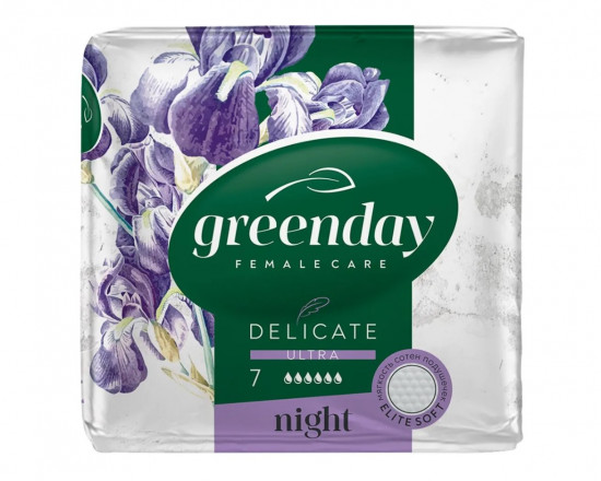 Прокладки женские «Ultra Night Dry Delicate»