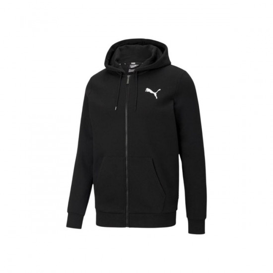 Толстовка мужская «ESS Small Logo Full-Zip Fleece»