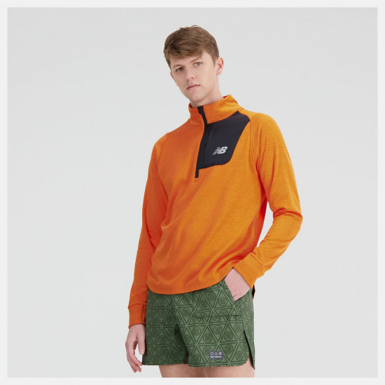 Толстовка мужская NB Heat Grid Half Zip